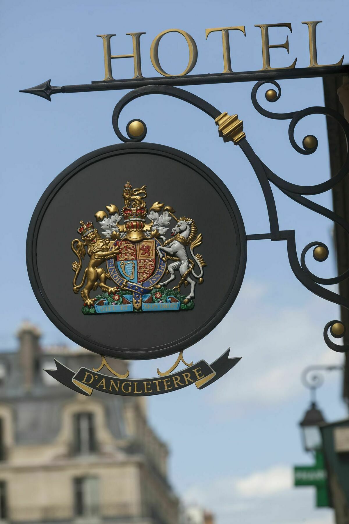 Hotel D'Angleterre Paryż Zewnętrze zdjęcie